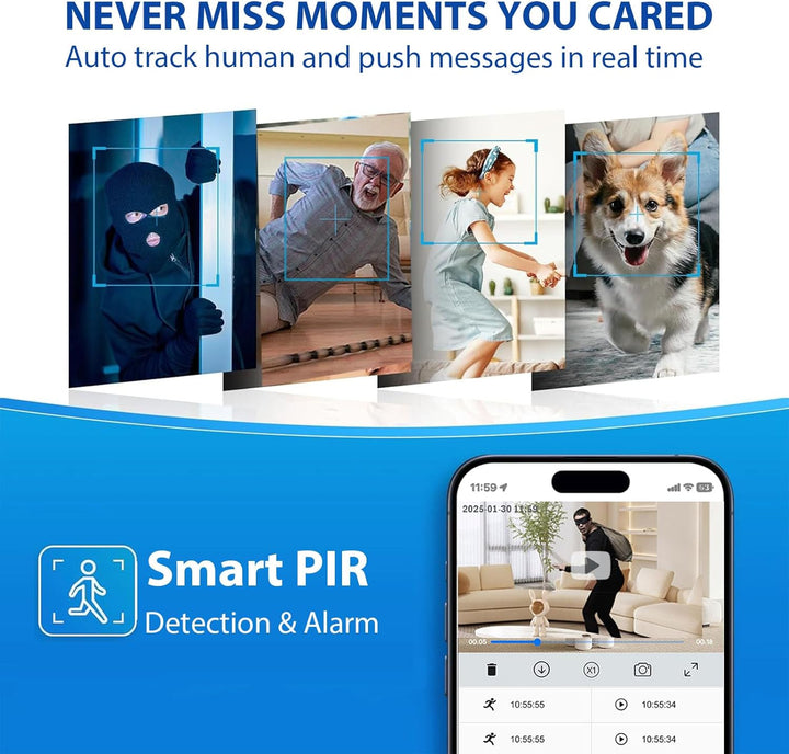 Mini cámara oculta 1080P pequeña cámara de niñera para