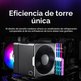 Cooler Master Hyper 612 APEX SCHP Enfriador de aire para CPU, venti...
