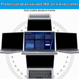 STARY Protector de pantalla de privacidad para portátil de 360° de...