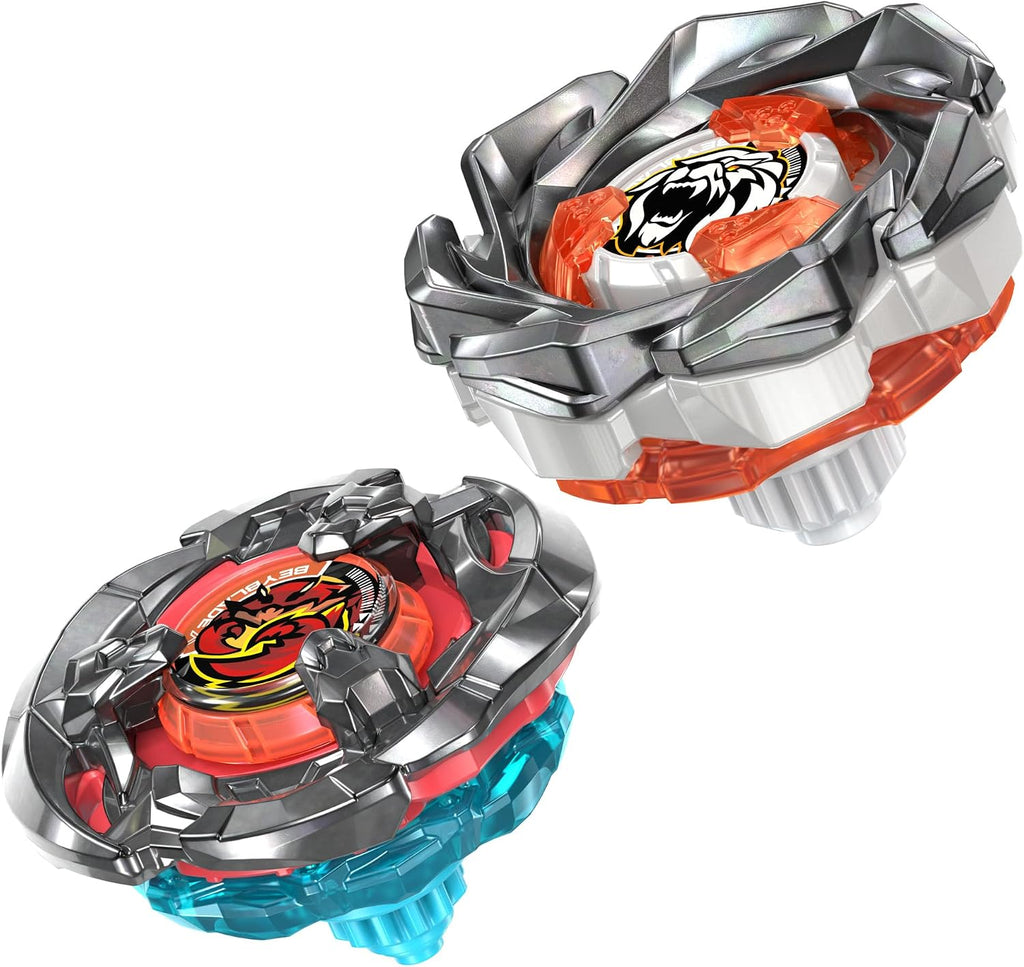 Beyblade X Clamp Crab 9-65S BX & Crest Leon 4-55A UX Dual Pack