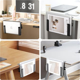 LUKETURE Soporte lateral ajustable para laptop, soporte para portát...