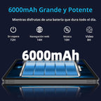 Tablet Android 14, tabletas de 10 pulgadas, CPU Octa Core
