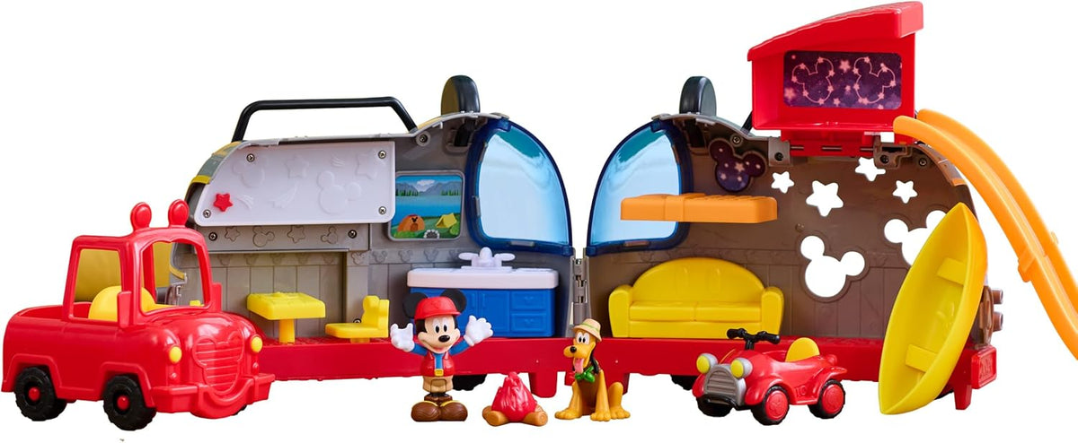 Disney Junior Mickey Mouse Happy Camper - Juego de luces y sonidos