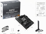 Placa base ASUS X870 MAX Gaming WIFI7 AMD AM5 ATX, 12+2+1 80A DrMOS...