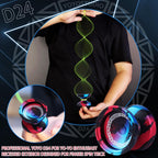 YOYOSTUDIO Yoyo profesional D24 para niños de 8 a 12 años, truco de giro de