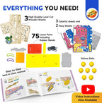 Smartivity Mini Pinball Machine DIY STEM Toy para Kids 6-12 Years