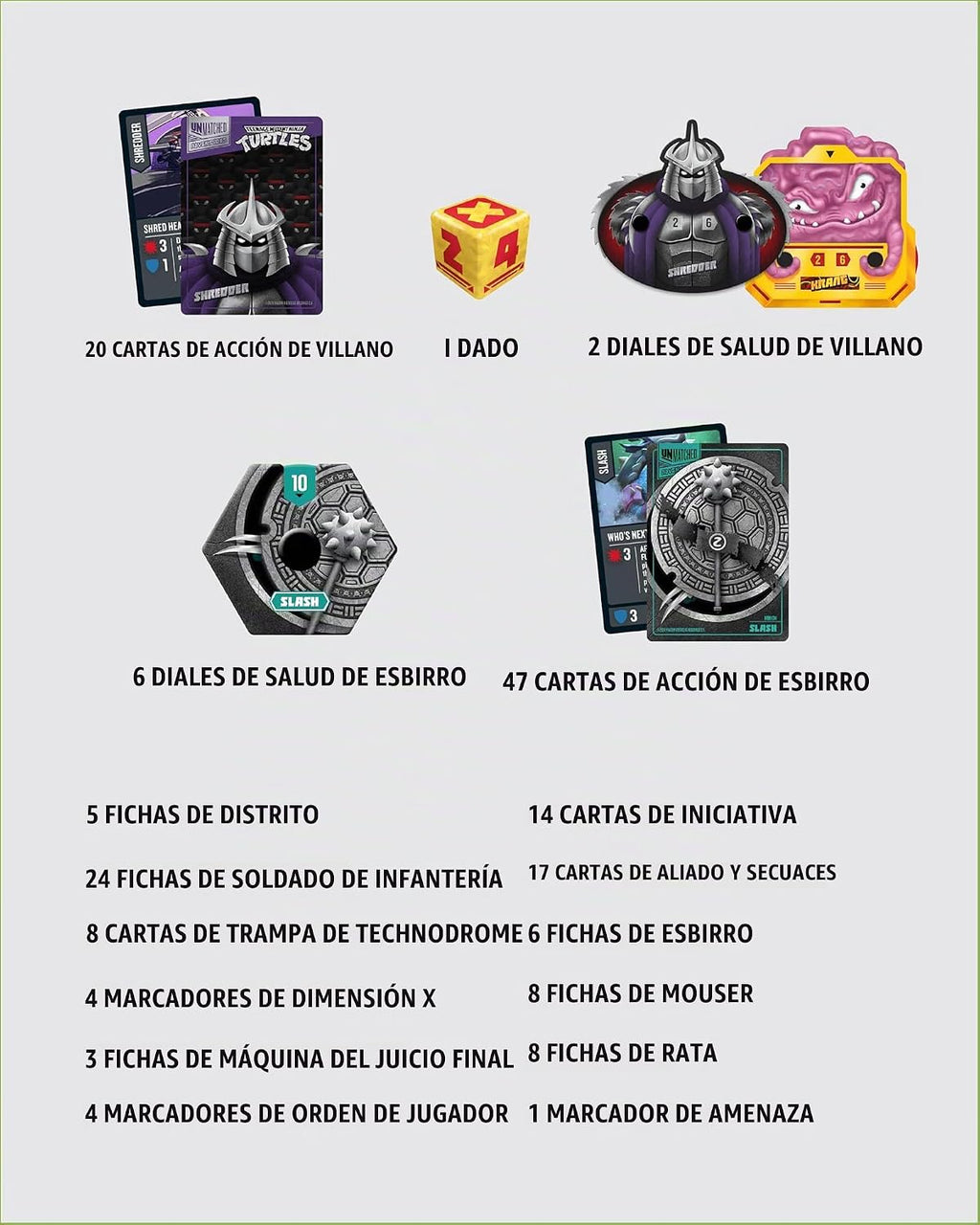 Restoration Games Aventuras inigualables Tortugas Ninja Mutantes