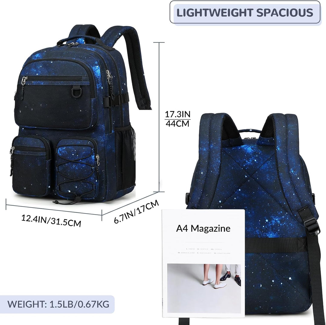 Mochila Lohol de Bolsillos Múltiples para Viajes Universitarios, Mo...
