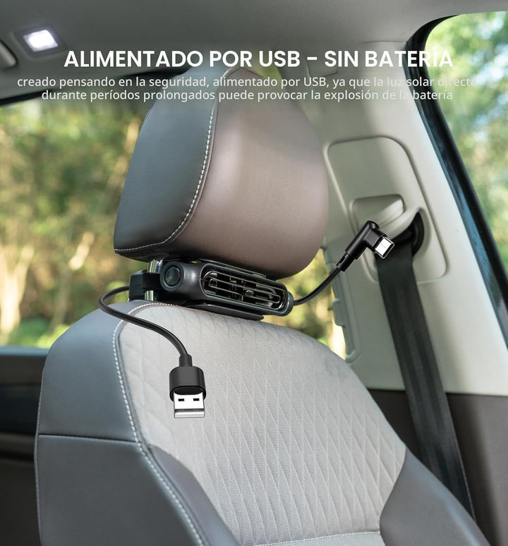 Ventilador de asiento de coche para conductor y asiento trasero \u2...