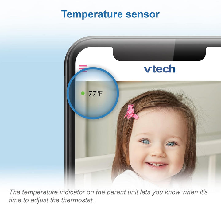 VTech RM9751 Yellow Daisy Smart Wi-Fi Cámara para bebé