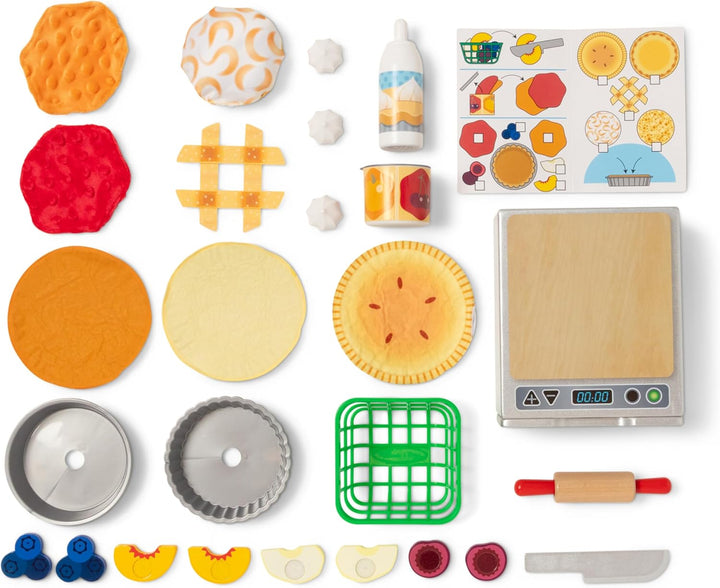 Melissa &amp; Doug - Juego de simulación de alimentos de madera par...