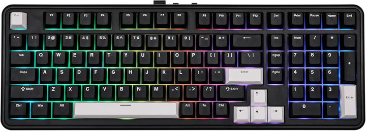 EPOMAKER TH99 Teclado mecánico inalámbrico de tres modos con baterí...