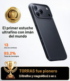TORRAS Funda magnética delgada para iPhone 18 Pro de 6.3 pulgadas, mate