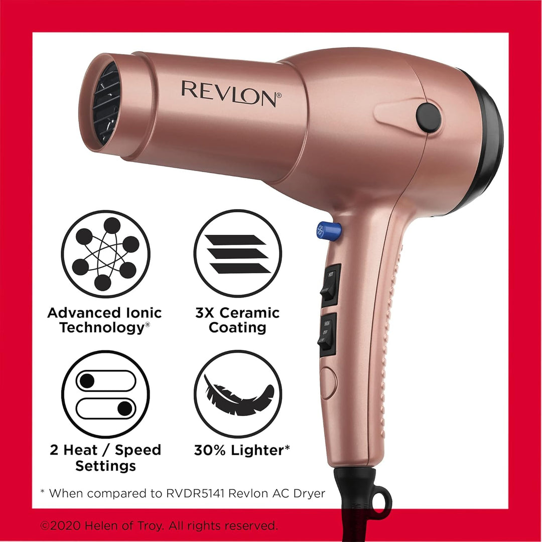 Revlon Secador de pelo ligero y rápido Impresionantes