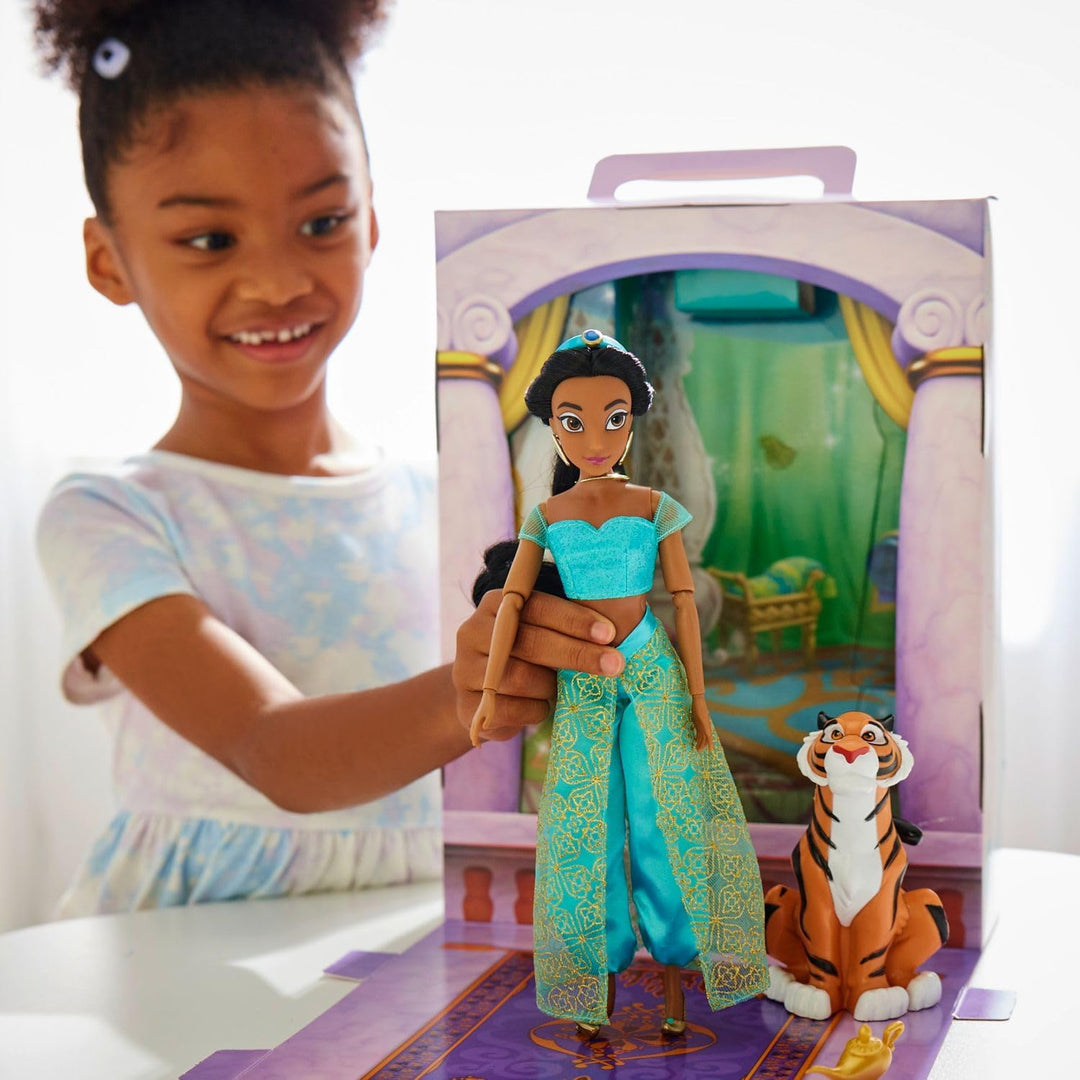 Disney Store Muñeca oficial de Jasmine Story, de 11 pulgadas, inclu...