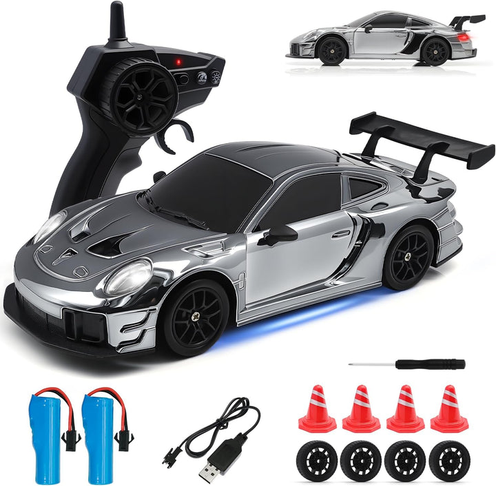 Aka Supaku Coche de deriva a control remoto, 1:24 4WD, vehículo con...
