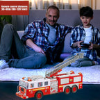 Liberty Imports Camión de bomberos RC – Camión de bomberos de juguete de control remoto