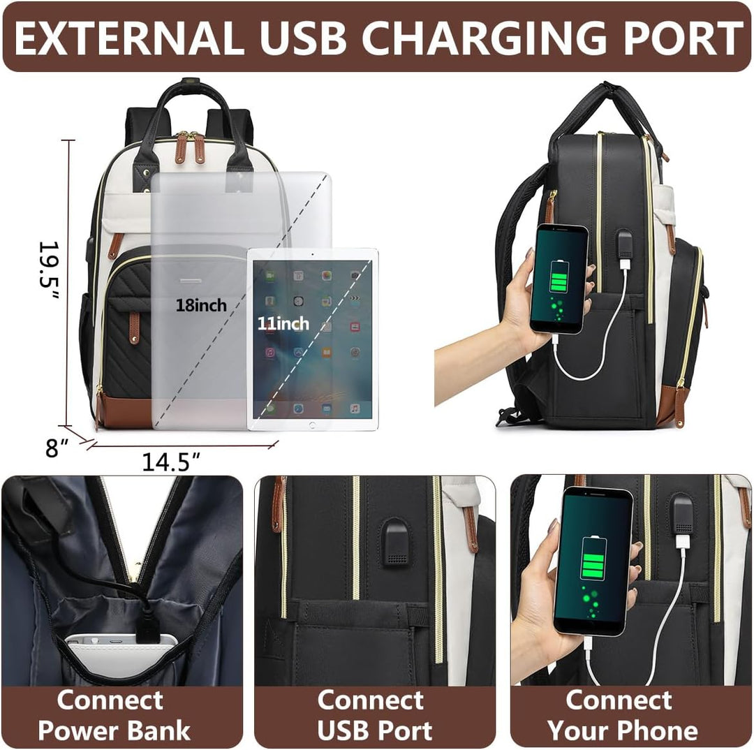 Mochila para Laptop para Mujeres Mochila de Trabajo: Mochilas Unive...