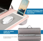 LAPGEAR Home Office Lap Desk – Pink, Fits 15.6” Laptops