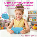Juego de mano para niños, 300 videojuegos retro integrados, reproductor de juegos portátil de 16 bits con pantalla HD de 3.2 pulgadas, batería recargable, mini juguete de viaje electrónico de regalo