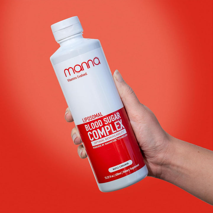 Manna Vitamins Evolved - Complejo liposomal de azúcar en sangre - A...