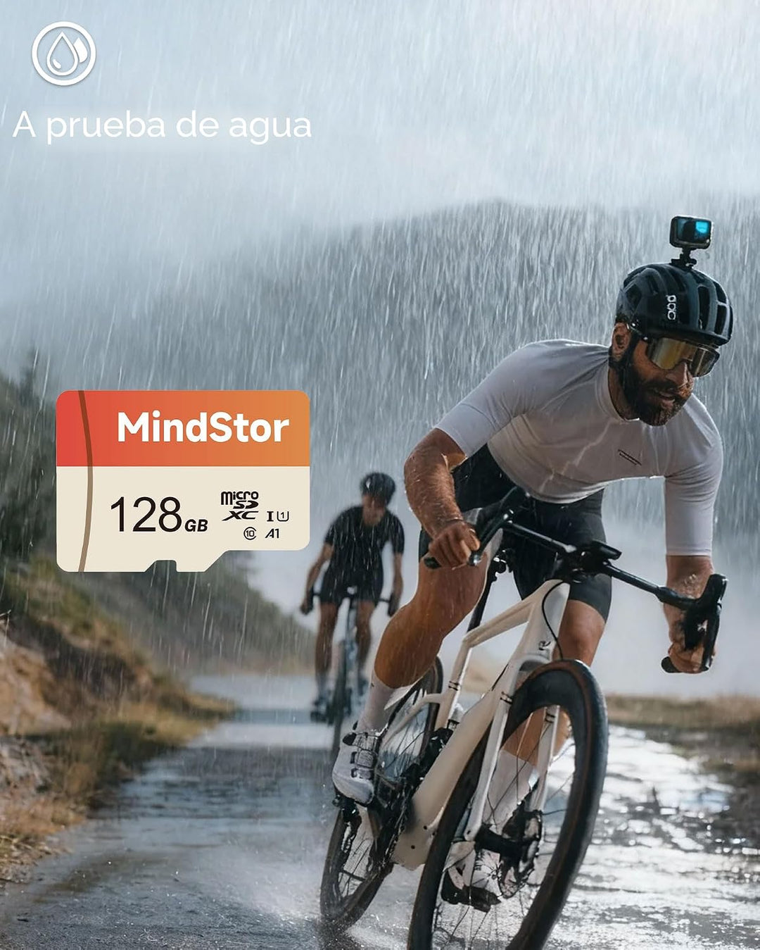 Tarjeta de memoria Micro SDXC de 128 GB, MindStor de 90 MB\/s de ve...