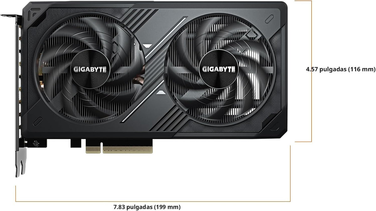GIGABYTE Tarjeta gráfica GeForce RTX 5060 WINDFORCE OC 8G, 8 GB 128...