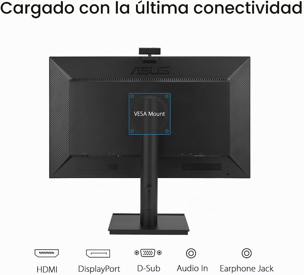 ASUS Monitor de videoconferencia 1080P de 27" (BE279QFK) - Full...