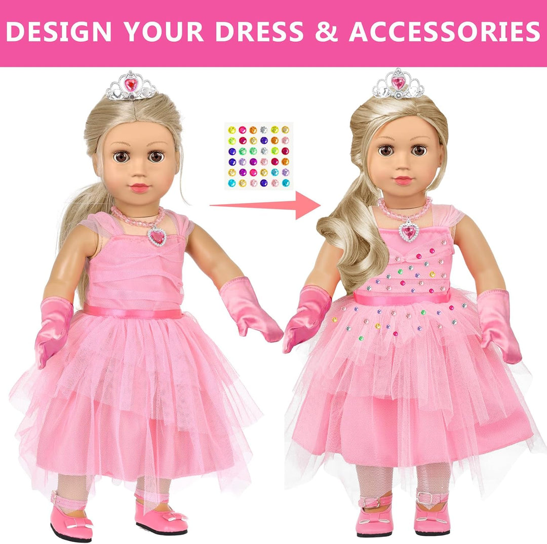 Ropa y accesorios para muñeca de niña americana de 18 pulgadas - Ve...