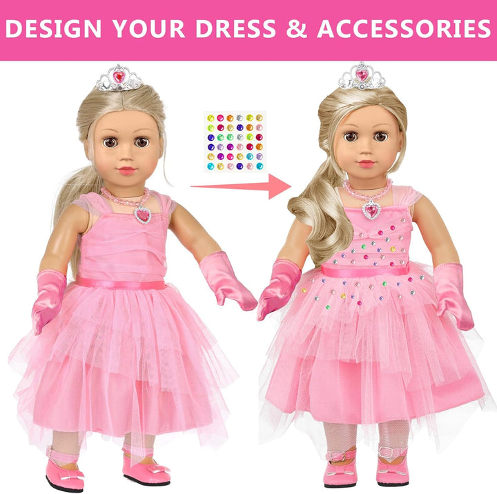 Ropa y accesorios para muñeca de niña americana de 18 pulgadas - Ve...
