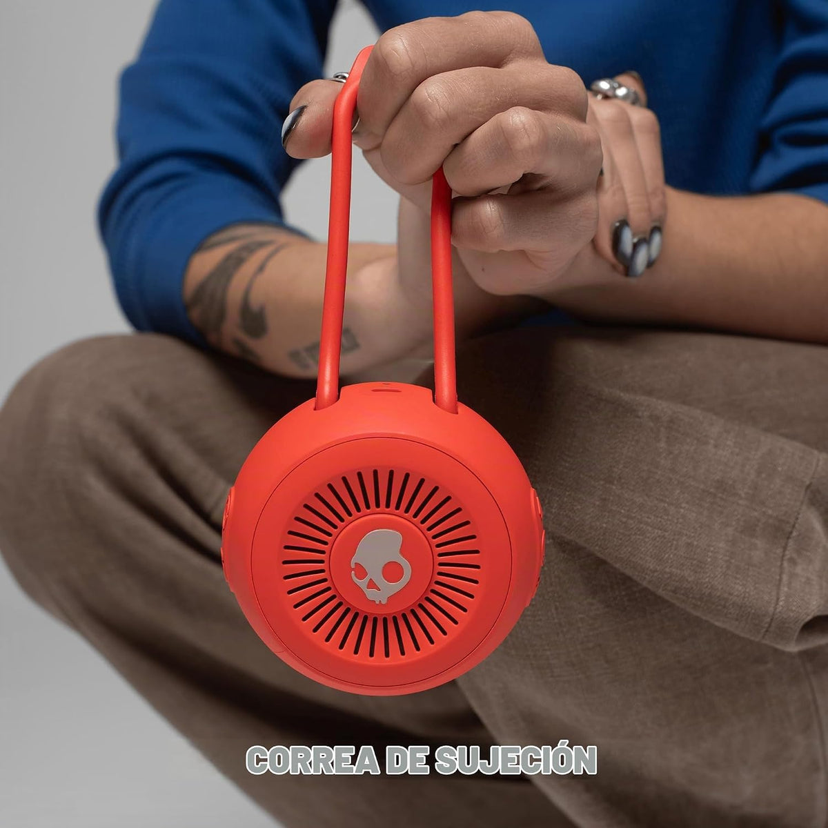 Skullcandy Altavoz Bluetooth ligero portátil Session 360 - Plasma