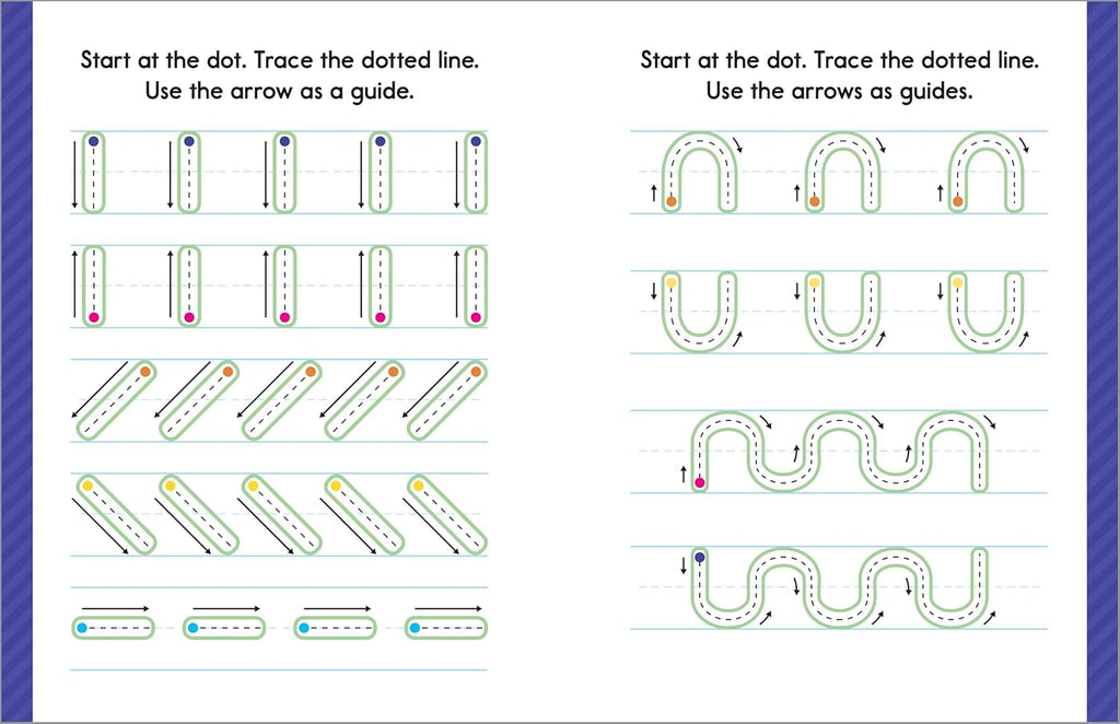 My First Learn-to-Write Workbook: Practice for Kids with Pen Control, Line Tracing, Letters, and More!