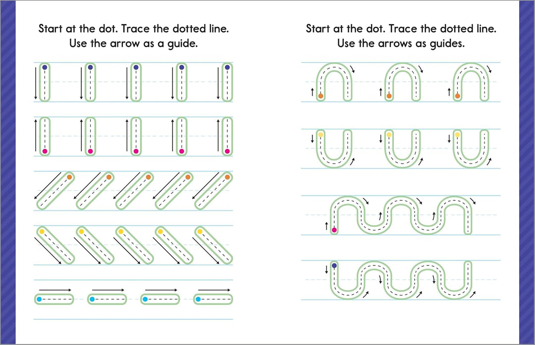 My First Learn-to-Write Workbook: Practice for Kids with Pen Control, Line Tracing, Letters, and More!