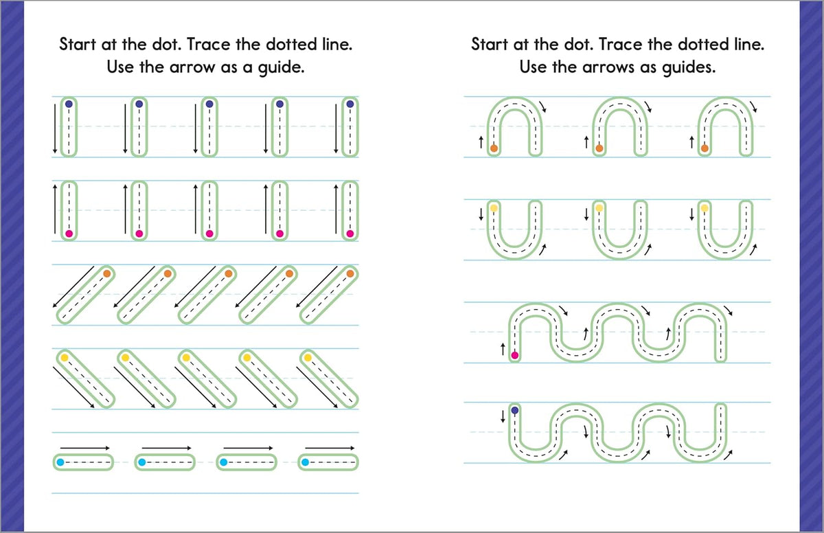 My First Learn-to-Write Workbook: Practice for Kids with Pen Control, Line Tracing, Letters, and More!