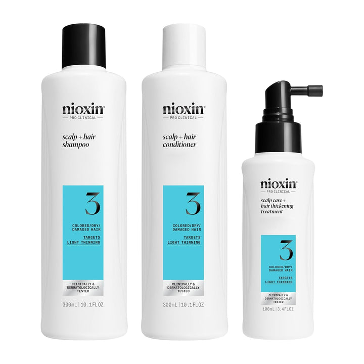 Nioxin Kits de sistema, limpia, acondiciona, hidrata el cuero cabel...