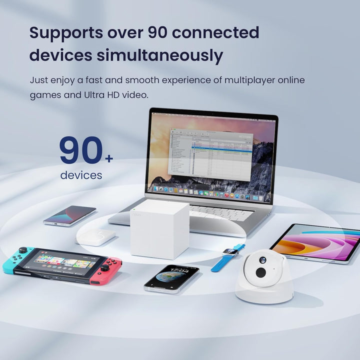Sistema Tenda Nova Mesh WiFi MW6 - Cubre hasta casas de 4-6 dormito...