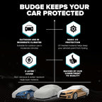 Budge Duro - Funda para automóvil, resistente a los rayos UV y al agua