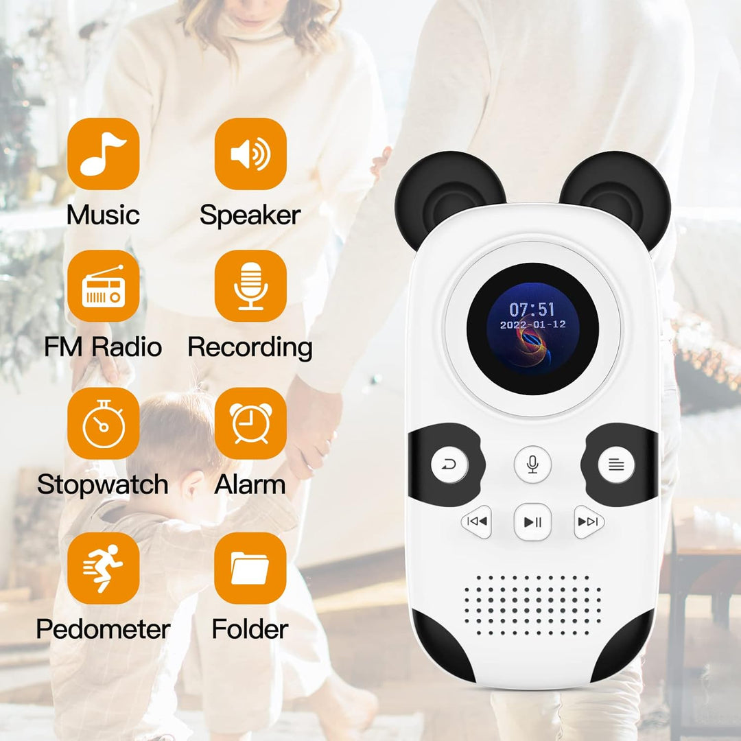 RUIZU Reproductor MP3 de 64GB para Niños, Reproductor de Música Por...