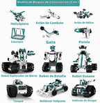 12 en 1 Robot Building Set con RC & APP para Boys Kids Age 8-14