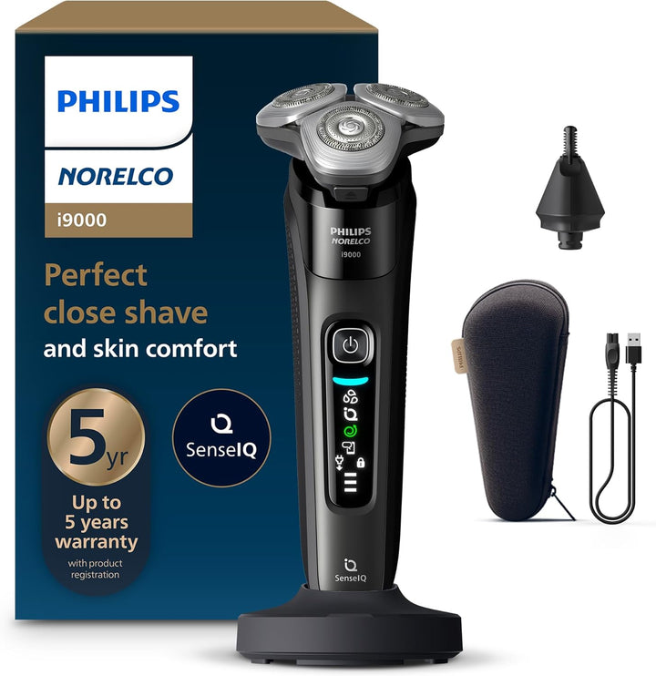 Philips Norelco Shaver i9000, afeitadora eléctrica húmeda y seca, n...