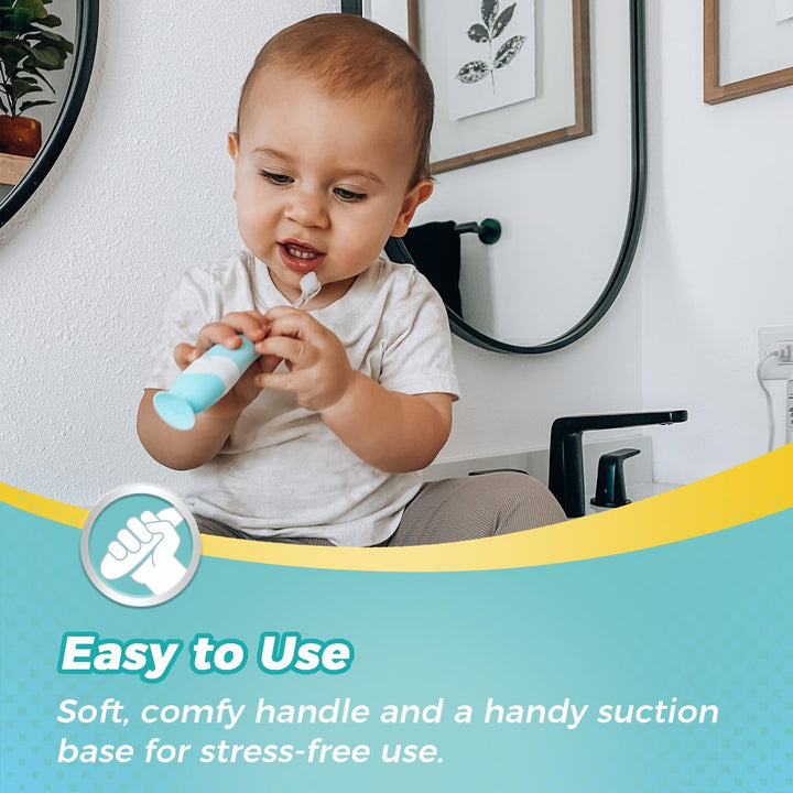 Papablic Cepillo de Dientes Eléctrico Sónico para Niños Pequeños de...