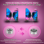 YOYOSTUDIO X0312 Trick Yoyo Professional metal Yoyo para Kids 8-12/Beginners