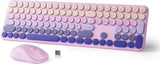 Combo de teclado y mouse inalámbricos, tamaño completo de 110 tecla...