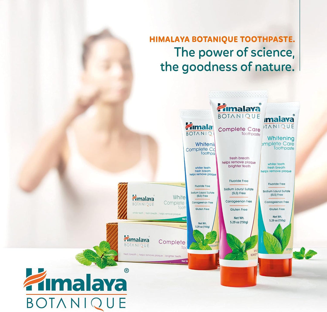 Himalaya Botanique Complete Care - Pasta de dientes blanqueadora, s...