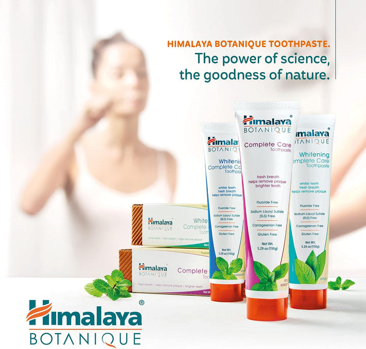Himalaya Botanique Complete Care - Pasta de dientes blanqueadora, s...