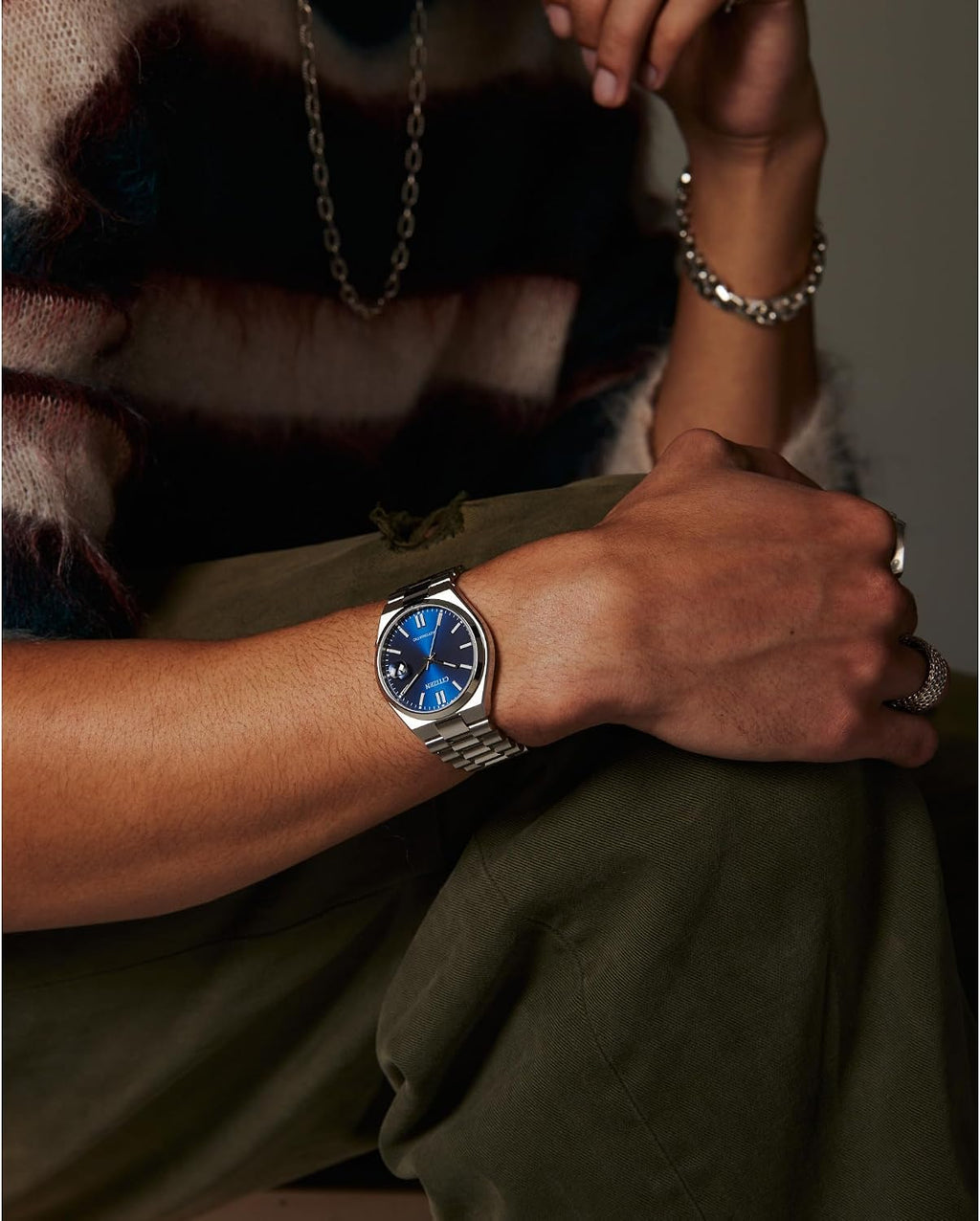 Citizen Tsuyosa - Reloj deportivo automático de lujo para hombre