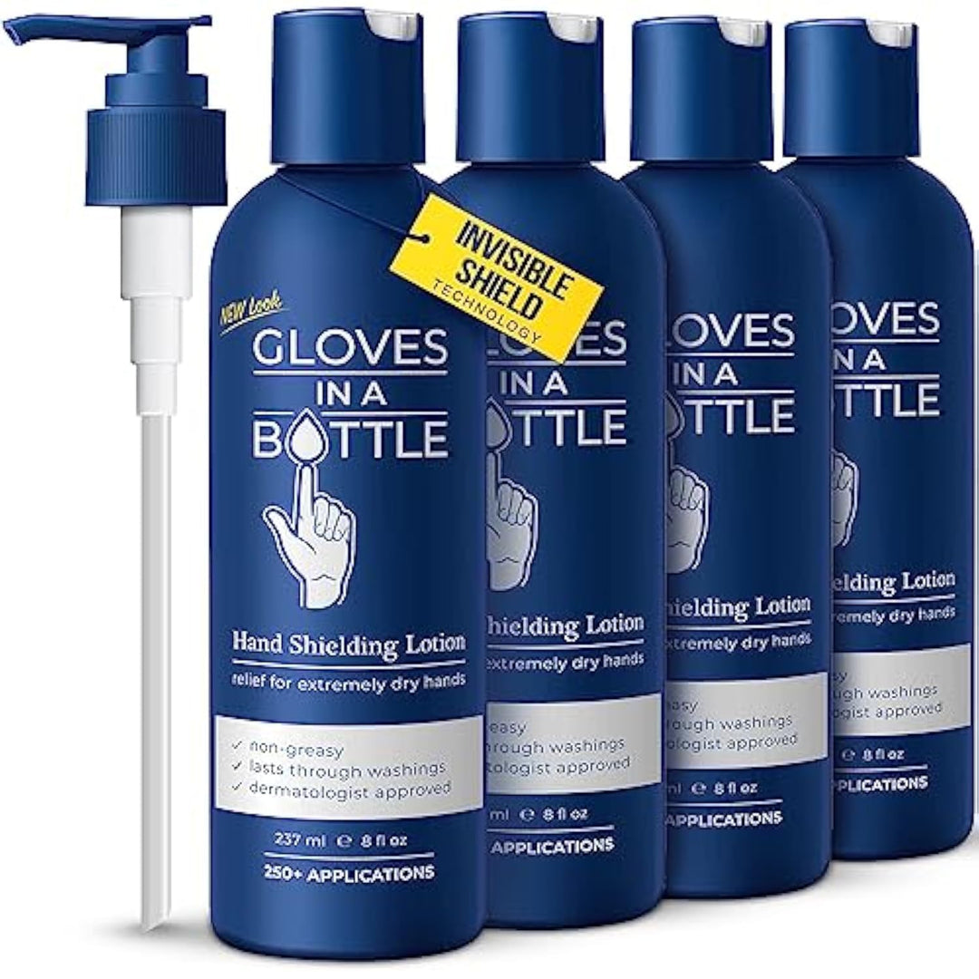 Loción protectora Gloves In A Bottle de 4 paquetes \u2013 Ideal par...