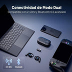 ASUS ROG Cetra - Auriculares abiertos inalámbricos abiertos, modo dual
