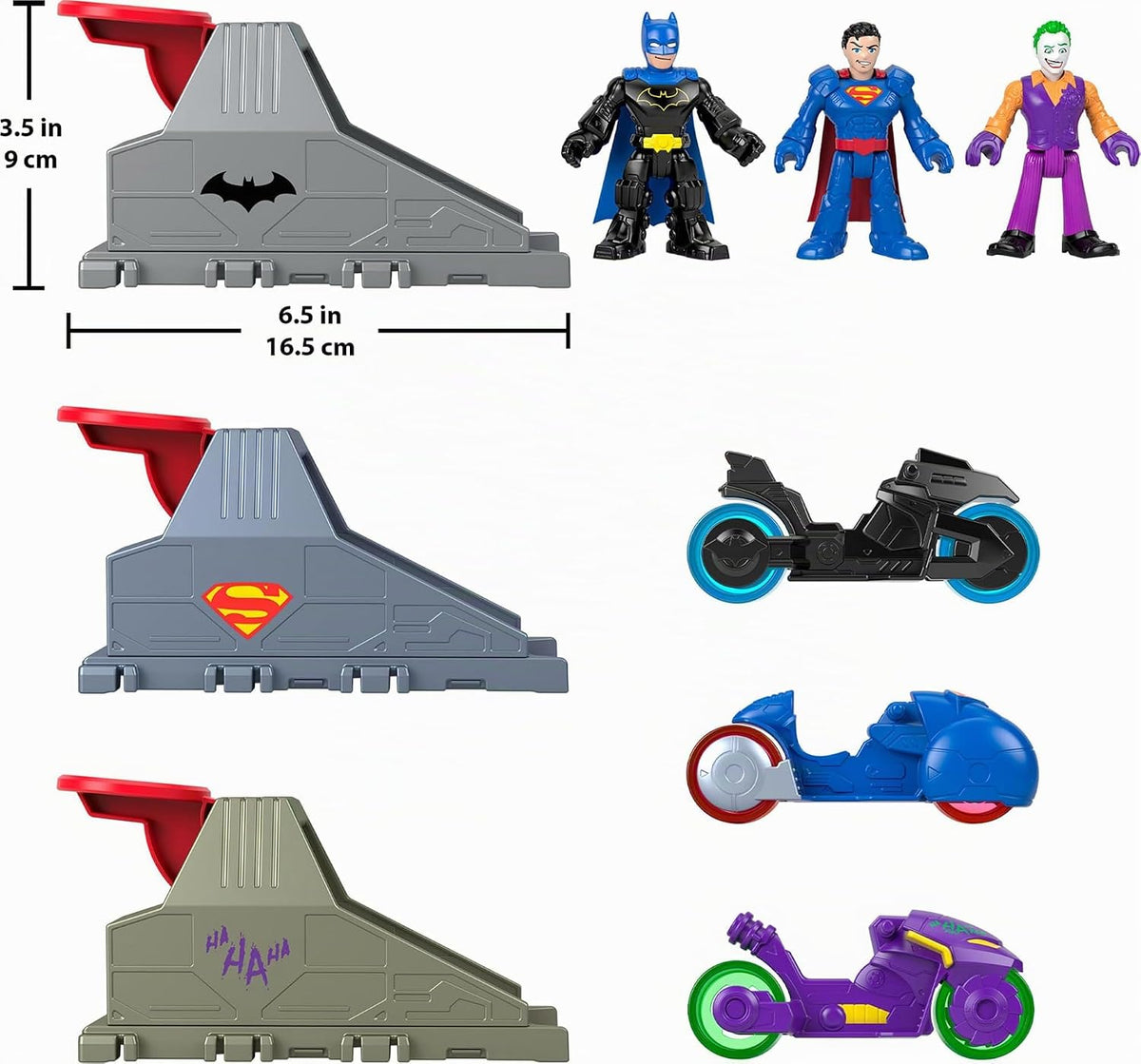 Fisher-Price Imaginext DC Super Friends - Juego de lanzador