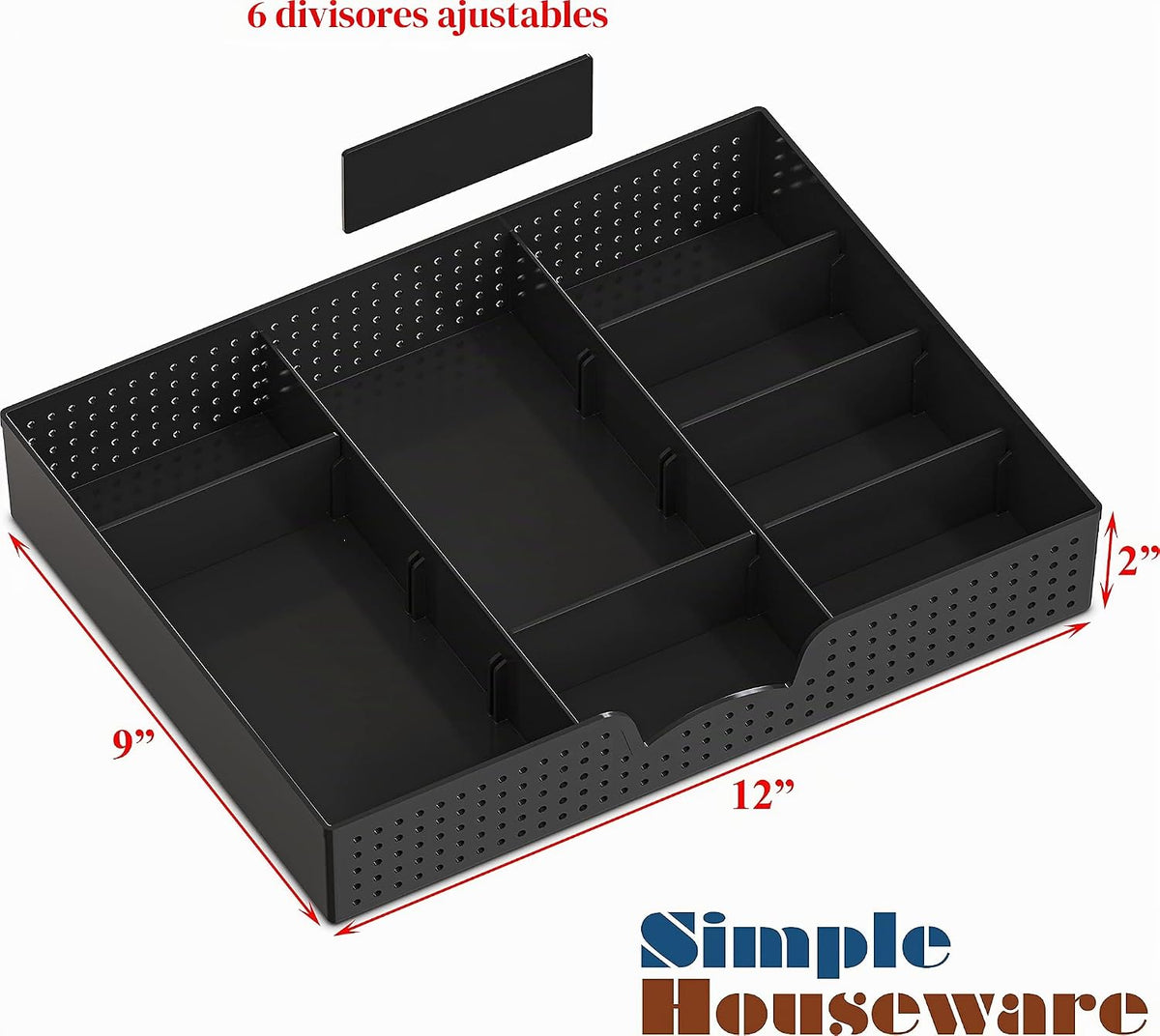 Simple Houseware Soporte elevador para monitor de escritorio con bandeja ajustable, Espresso